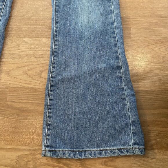 Levi’s Jeans Low Slouch Flare Distressed Women’s 7/M Preppy Y2K pants - Picture 5 of 12